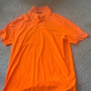 Nike Large golf shirt orange